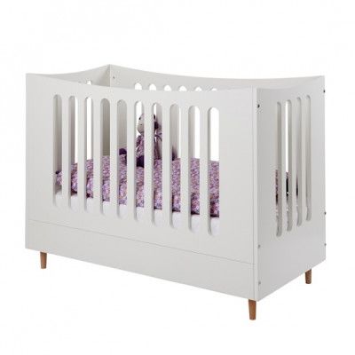 Manis-h - Spjälsäng - Luftig - 60x120 Cm - Antracit