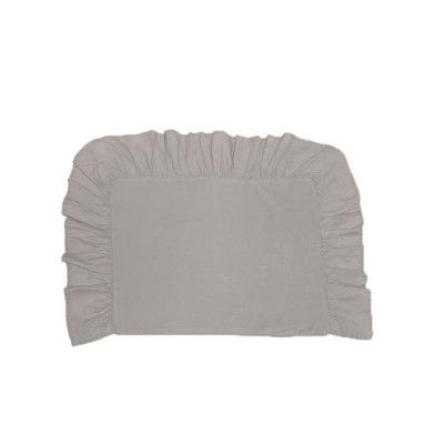 Mini Dreams örngott volang säng, grå