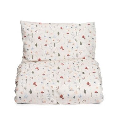 Mini Dreams påslakanset spjälsäng, lilla snigel sand