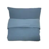 Mini Dreams påslakanset spjälsäng, little wave blå