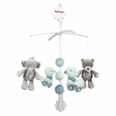 Nattou, Sängmobil Elefant,Björn&Anka