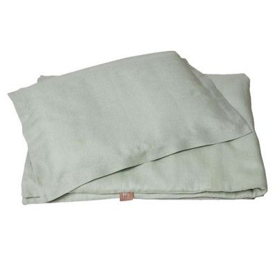NG Baby bäddset spjälsäng, MOOD sage green, Mood sage green