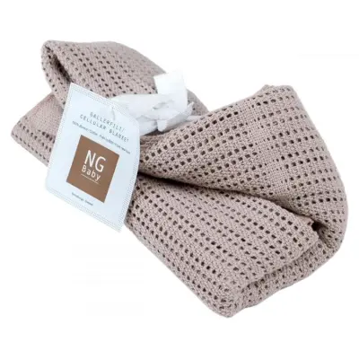 NG Baby gallerfilt 75 x100 cm, dusty pink