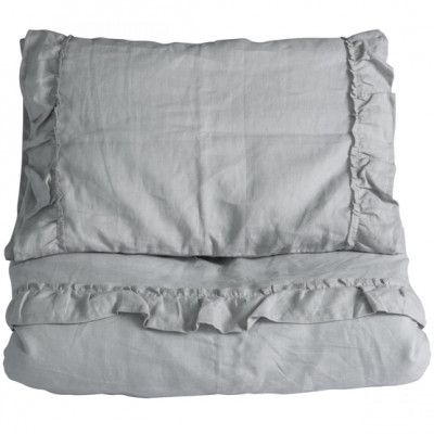 NG Baby - Påslakan Spjälsäng Volang Lg