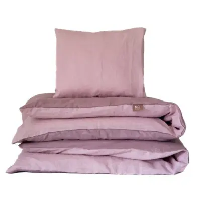 NG Baby påslakanset duo rose, spjälsäng