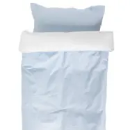 NG Baby påslakanset spjälsäng, blå sensitive, Blå sensitive