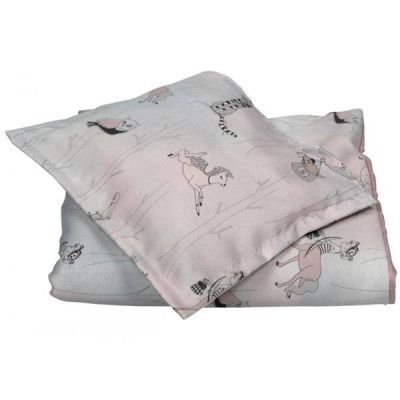 NG Baby, Påslakanset Woods&Fairytales Spjälsäng Rose