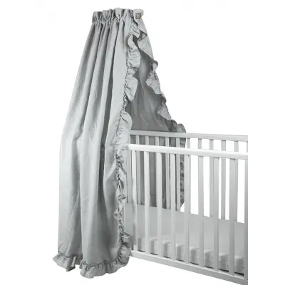 NG Baby sänghimmel, MOOD light grey