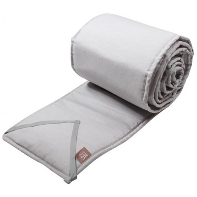 NG Baby spjälskydd spjälsäng, MOOD light grey