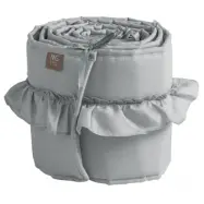 NG Baby spjälskydd MOOD spjälsäng, volang light grey, Volang light grey