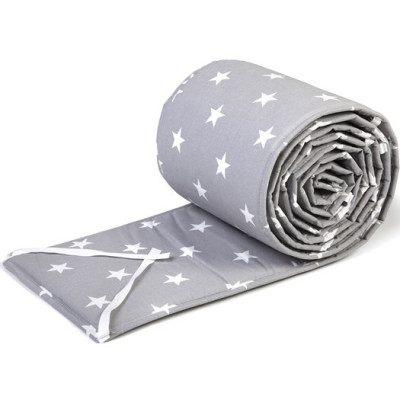 NG Baby spjälskydd spjälsäng, big star grå, Big star grå