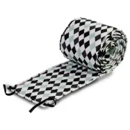 NG Baby spjälskydd spjälsäng, harlequin black, Harlequin black