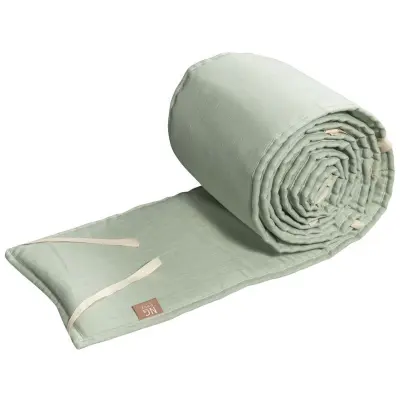 NG Baby spjälskydd spjälsäng, MOOD sage green