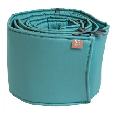 NG Baby spjälskydd spjälsäng, petrol EKO