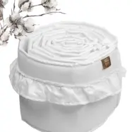 NG Baby - Spjälskydd Spjälsäng Volang Organic