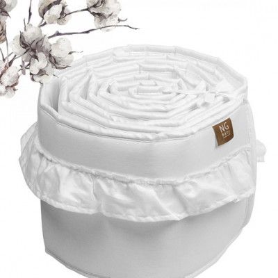 NG Baby - Spjälskydd Spjälsäng Volang Organic