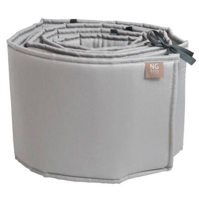 NG Baby, Spjälskydd spjälsäng Woods&Fairytales Grey