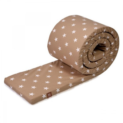 NG Baby spjälskydd tjockt spjälsäng, big star sand, Big star sand