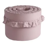 NG Baby spjälskydd tjockt spjälsäng, mood rose, Mood rose