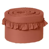 NG Baby spjälskydd tjockt spjälsäng, mood terracotta, Mood terracotta