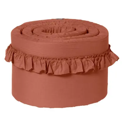 NG Baby spjälskydd tjockt spjälsäng, mood terracotta, Mood terracotta