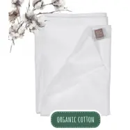 NG Baby underlakan spjälsäng EKO, vitt