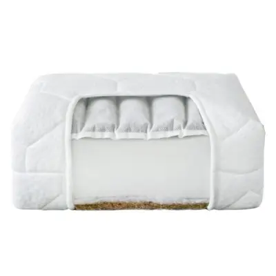 Nordbaby madrass PREMIUM spjälsäng 2-sidig, 140x70x12 cm