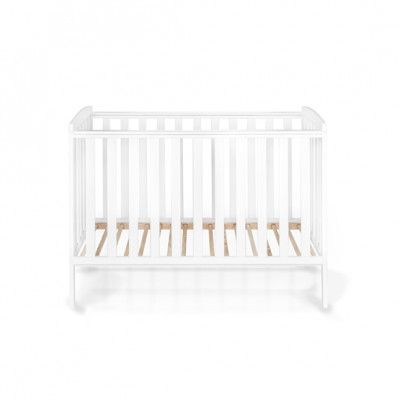 PQP Spjälsäng - Monkey - Vit 120 x 60 Cm