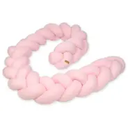 PQP Spjälskydd - Knutkudde - 3,5 Meter Ljusrosa