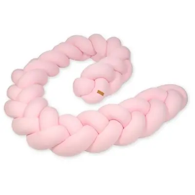 PQP Spjälskydd - Knutkudde - 3,5 Meter Ljusrosa