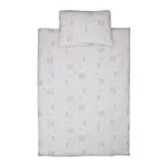 Rätt Start påslakanset spjälsäng, Blomsterfesten sand