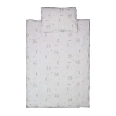 Rätt Start påslakanset spjälsäng, Blomsterfesten sand