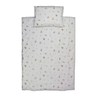 Rätt Start påslakanset spjälsäng, Tomtebobarnen beige