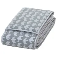 Rätt Start spjälskydd elefant grå EKO, spjälsäng