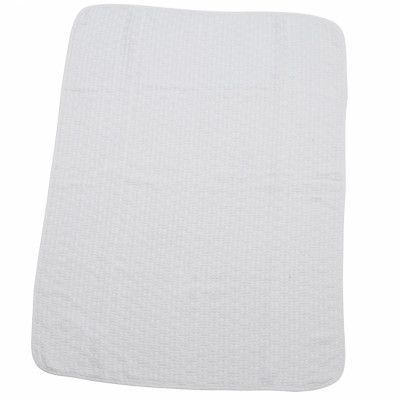 Rätt Start, Våffelfilt Ekologisk Bomull Vit 75 x 100 cm