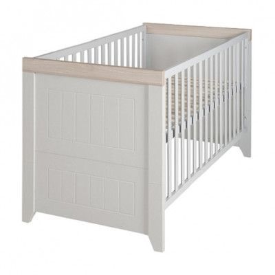 Roba - Spjälsäng Helene 70 X 140 Cm Vit/Natural