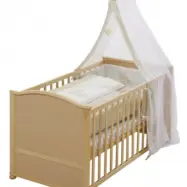 Roba - Spjälsäng Lovely Bear Natural 7-Parts