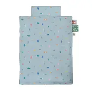 Sebra bäddset spjälsäng, little driver