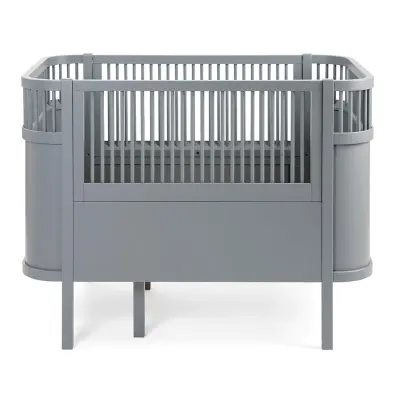 Sebra växasäng baby&jr, classic grey FSC mix