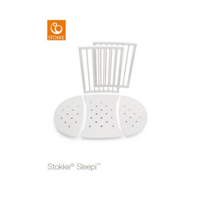 Stokke Sleepi förlängningsset spjälsäng, vitt