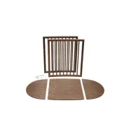Stokke Sleepi förlängningsset spjälsäng, warm brown