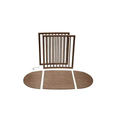 Stokke Sleepi förlängningsset spjälsäng, warm brown