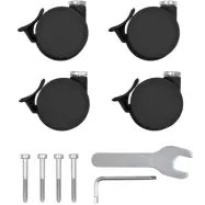 Stokke Sleepi hjul 4-pack, svart