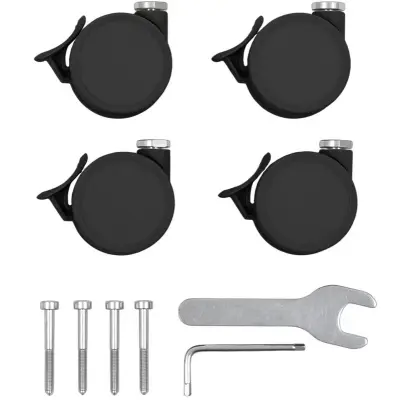 Stokke Sleepi hjul 4-pack, svart