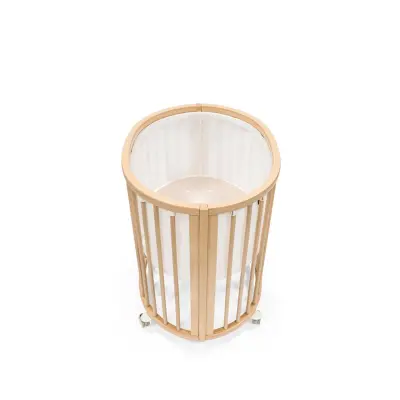 Stokke Sleepi Mini spjälskydd mesh V3, vitt