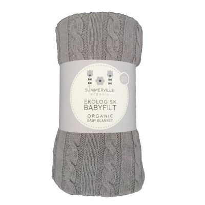Summerville Stickad Filt Eko (Grå)