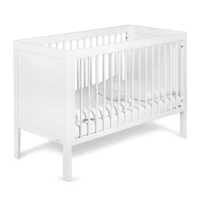 Troll Lukas spjälsäng/soffa, vit