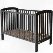 Troll - Spjälsäng Lux Seal Grey