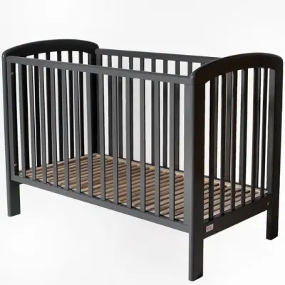 Troll - Spjälsäng Lux Seal Grey