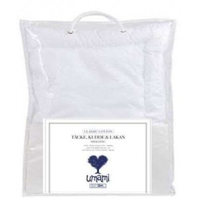 Umami Täcke Kudde Lakan Classic Cotton (Spjälsäng)
